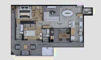 Imagem 6: APARTAMENTO com 3 dormitórios à venda por R$ 1.920.383,86 no bairro Água Verde - CURITIBA