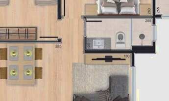 Imagem 4: APARTAMENTO com 2 dormitórios à venda por R$ 310.000,00 no bairro Santa Cândida - CURITIBA