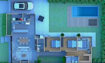 Imagem 7: Casa com 3 dormitórios à venda, 175 m² por R$ 1.420.000 - Areias de Palhocinha - Garopaba