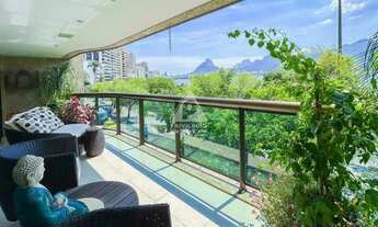 Imagem 2: Apartamento de Luxo 153m² | 3 Suítes | Vista Panorâmica para a Lagoa | 3 Vagas