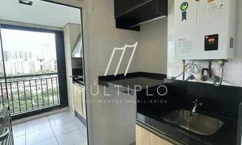 Imagem 6: Apartamento com 2 quartos 1 suíte varanda com churrasqueira em Alphaville