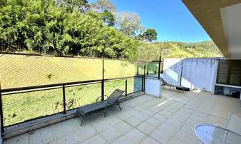 Imagem 8: Cobertura duplex no Centro de Itaipava, virada para reserva com 153 m² e 2 vagas soltas