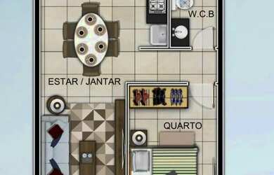 Imagem 7: Aluga-se Quarto e Sala