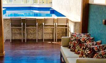 Imagem 7: 03 Suites, 1 por andar 138m², finamente mobiliado, 2 vagas, novo, lazer, Barra sul