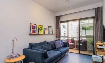 Imagem 2: Apartamento com 1 dormitório à venda, 40 m² por R$ 550.000 - Jardim Paulistano - São Paulo