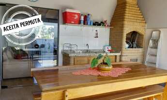 Imagem: Cobertura biplex com varanda gourmet no