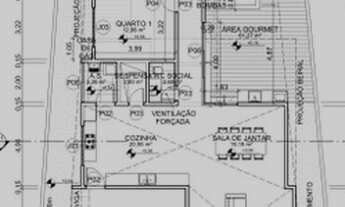 Imagem 2: Casa para venda possui 50 metros quadrados com 2 quartos