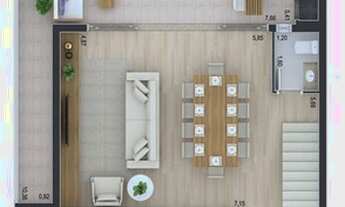 Imagem 6: APARTAMENTO com 3 dormitórios à venda por R$ 1.221.000,00 no bairro Ahú - CURITIBA / PR