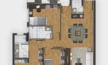 Imagem 3: APARTAMENTO com 3 dormitórios à venda por R$ 1.105.000,00 no bairro Juvevê - CURITIBA / PR