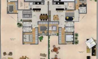 Imagem 4: Apartamento com área privativa, 3 quartos, 2 suítes, 2 vagas de garagem, Bairro Renascença