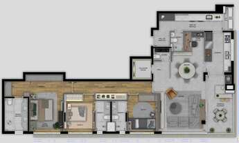 Imagem 7: APARTAMENTO com 3 dormitórios à venda por R$ 2.620.656,72 no bairro Bigorrilho - CURITIBA