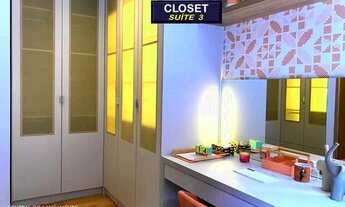 Imagem 4: 14Perdizes imóvel na planta 142m² - 4 suítes - master com closet duplo e varanda - lavabo