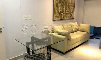 Imagem 2: Duplex disponível para locação com 2 dorms todo mobiliado em Moema próximo do Shopping Ibi