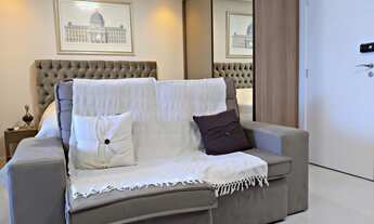 Imagem: Studio para aluguel 36 m2, sacada com churrasqueira