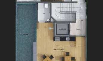 Imagem 7: Apartamento Duplex no Bairro dos Estados com 2 quartos, sendo 1 suíte