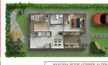 Imagem 3: Casa para venda em PARQUE RESIDENCIAL CÂNDIDO PORTINARI de 45.61m² com 2 Quartos e 1 Garag