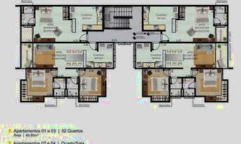Imagem 6: Apartamento com 2 dormitórios à venda, 65 m² por R$ 299.000,00 - Paineiras - Juiz de Fora