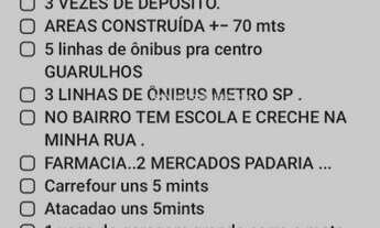 Imagem 3: CASA RESIDENCIAL em GUARULHOS - SP, PARQUE CONTINENTAL III