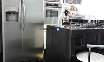 Imagem 2: Apartamento Semi MOBILIADO - VENDA - 114m2, 3 dormitórios, 1 suíte com closet - Sala Ampli