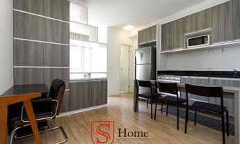 Imagem: Studio com varanda e 1 vaga para aluguel