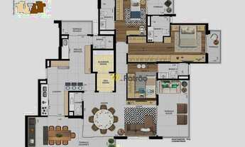 Imagem 8: Vilaró Campestre com 3 suítes à venda, 161 m² por R$ 1.670.000 - Campestre - Santo André/S