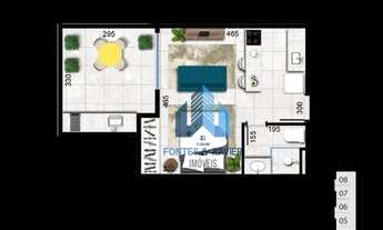 Imagem 7: Studio com área externa privativa e vaga de moto, por R$ 275.000 - São Mateus - Juiz de Fo