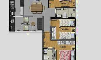Imagem 2: .ADI.. OPORTUNIDADE NESTE INCRIVEL APARTAMENTO NOVINHO