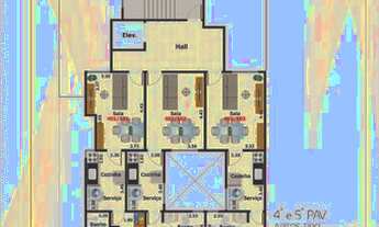 Imagem: Cobertura com 3 dormitórios à venda, 104