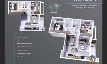 Imagem 6: Apartamento à venda, 66 m² por R$ 590.000,00 - Kobrasol - São José/SC