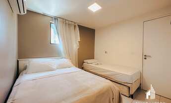 Imagem 6: Apartamento Térreo Todo Mobiliado em Muro Alto, 3 Quartos, 82 M², Varanda Gourmet - Nannai