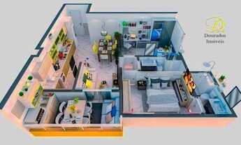 Imagem 3: Apartamento com 2 dormitórios à venda, 57 m² por R$ 399.000,00 - Guilhermina - Praia Grand