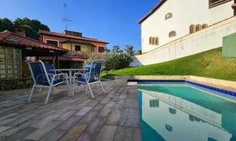 Imagem 3: Anil. Condomínio Mirante da Barra. Casa Dúplex para Venda com 480m² com Salão, 5 Quartos e