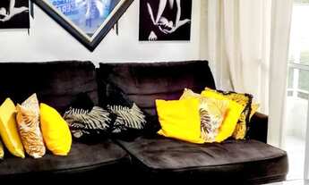 Imagem 3: Apartamento mobiliado 2 dormitórios sacada churrasqueira 1 vaga - Vargem Grande Florianópo