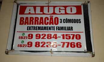 Imagem: Barracão 1 quarto, sala, cozinha e banheiro