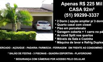 Imagem 2: Casa semi-mobiliada 92m² Aceito imóvel e carros