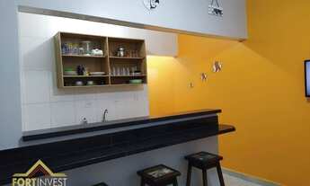 Imagem 4: Apartamento com 1 dormitório para alugar, 38 m² por R$ 300,00/dia - Vila Tupi - Praia Gran