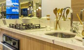 Imagem 2: Apartamento para venda possui 56 metros quadrados com 2 quartos em Jardim - Santo André