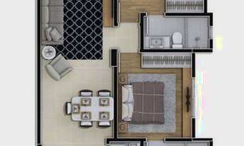 Imagem 3: Apartamento com 2 dormitórios à venda, 77 m² por R$ 780.000,00 - Fazenda - Itajaí/SC