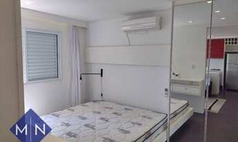 Imagem 2: Apartamento com 1 dormitório para alugar, 50 m² por R$ 4.702,18/mês - Alphaville Conde II