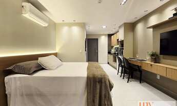 Imagem: Flat novo mobiliado com 27 m² e vista para