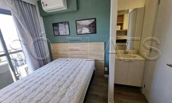 Imagem 6: Flat disponível para locação na região Central de SP totalmente mobiliado contendo 24m² e