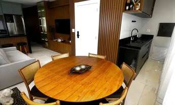 Imagem 3: Apartamento mobiliado com 3 suítes na Meia Praia