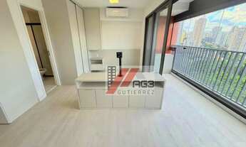 Imagem 4: Apartamento novo de 1 dormitório rico em planejados, ar-condicionado e lazer completo na P