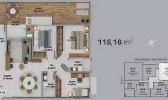 Imagem 6: Vendo Apartamento com 3 Dormitórios (1 suite