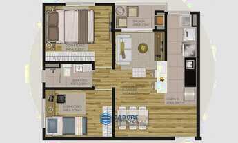 Imagem 2: Apartamento 2 dormitórios na bairro PANAZZOLO