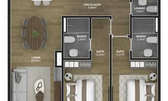 Imagem 6: Apartamento Alto Padrão para Venda em Centro Gramado-RS - 2626