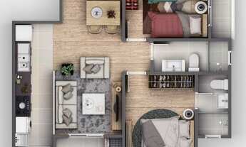 Imagem 3: Apartamento à venda, 61 m² por R$ 533.300,00 - Vila Operária - Itajaí/SC