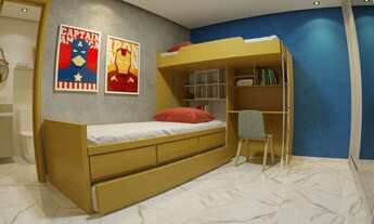 Imagem 5: VENDO LINDO TRIPLEX A POUCOS M DA ORLA 3QTS 2 SUÍTES COM ÁREA DE LAZER