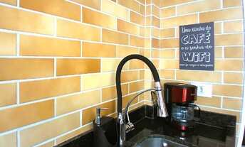 Imagem 2: Apto 100% frente mar em Mongaguá a 5 minutos do centro. Posição sol nascente, 2 quartos