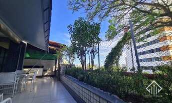 Imagem 3: Apartamento com 4 dormitórios para alugar, 218 m² por R$ 4.488,00/mês - Brotas - Salvador